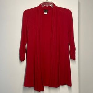 Red sister cardigan